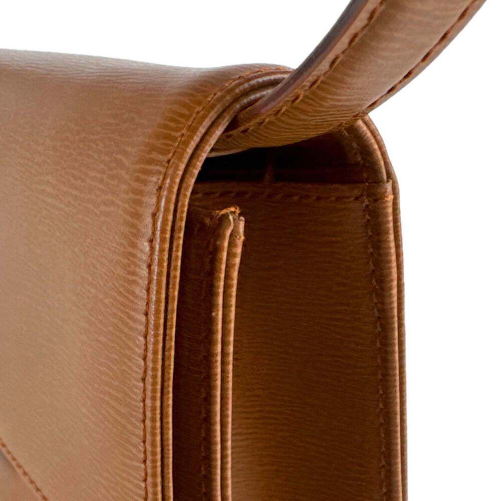 CHRISTIAN DIOR Brown Leather Shoulder Bag - Picture 7 of 12